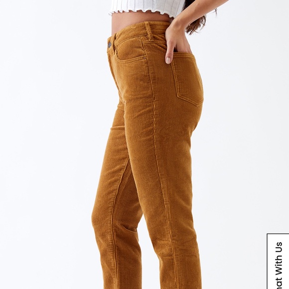 Pacsun Tan Corduroy Mom Pants - Picture 3 of 10